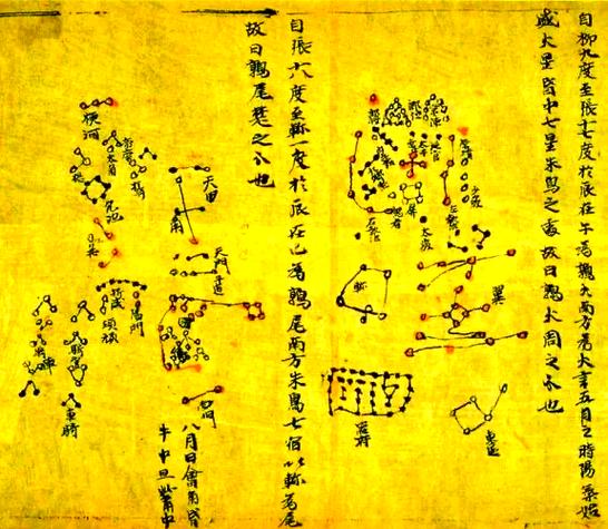 敦煌星图的超新星记录(敦煌图腾)