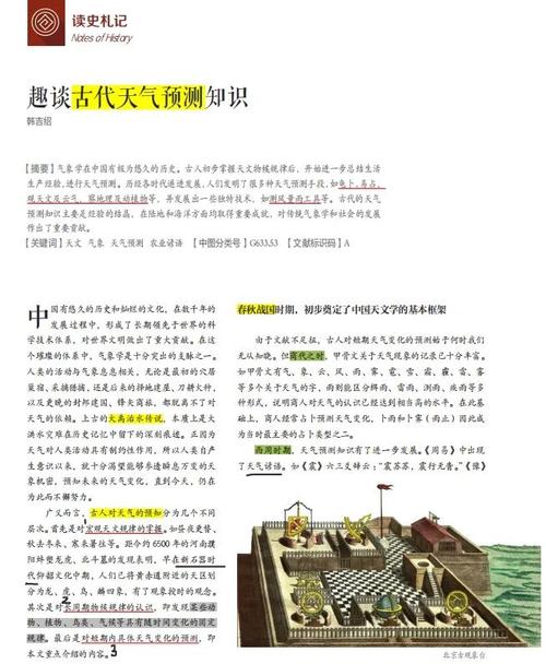 考古学中的气候密码(古气候探秘)